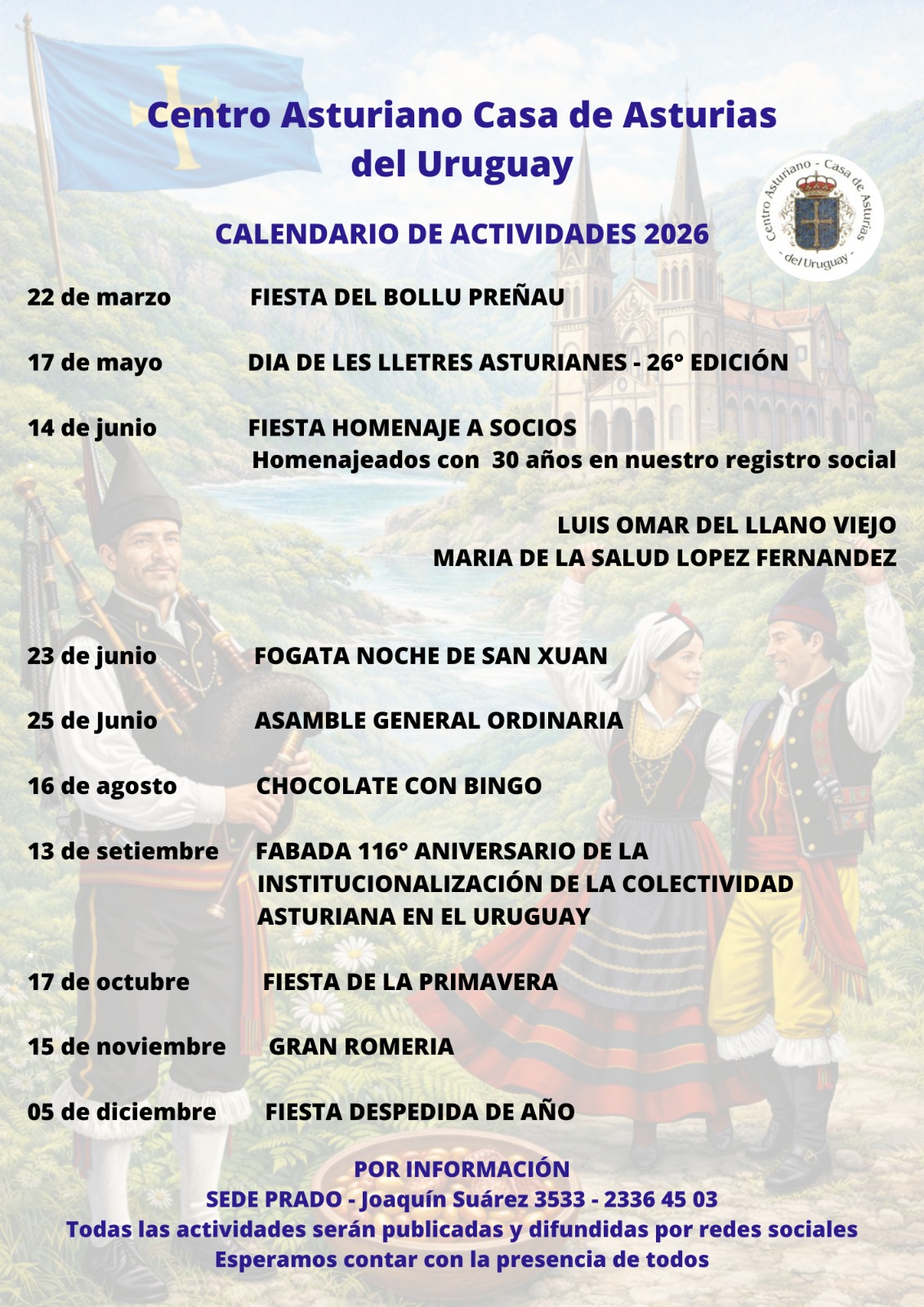 Calendario de Actividades